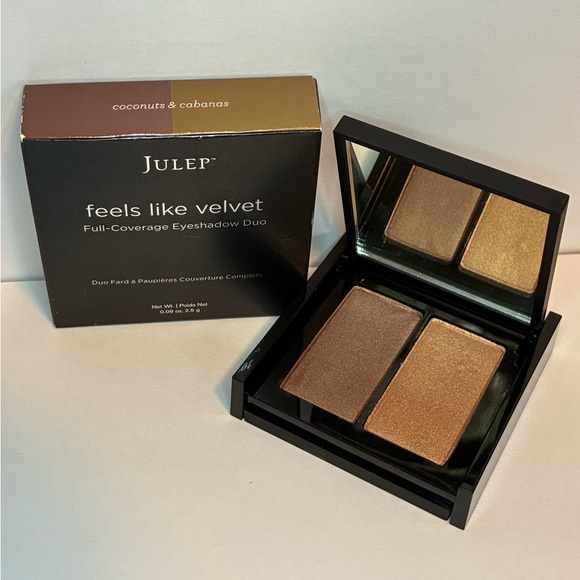 Julep Other - Julep Feels Like Velvet Full-Coverage Eyeshadow Duo “Coconuts & Cabanas” HTF NIB